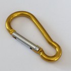 Angebot Karabiner gelb