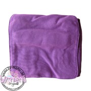 Schultertaschenrohling aus Canvas violett