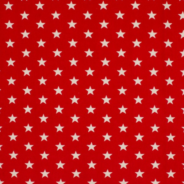 Jersey Sterne rot/weiß