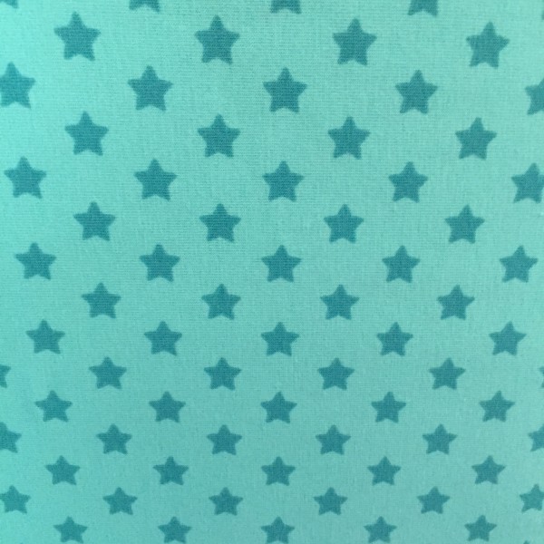 Jersey Stars von Stenzo hellmint/dunkelmint 10 mm