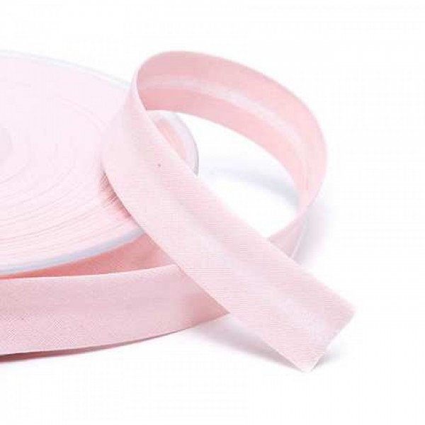 elastisches Schrägband 18 mm uni 04 babyrosa