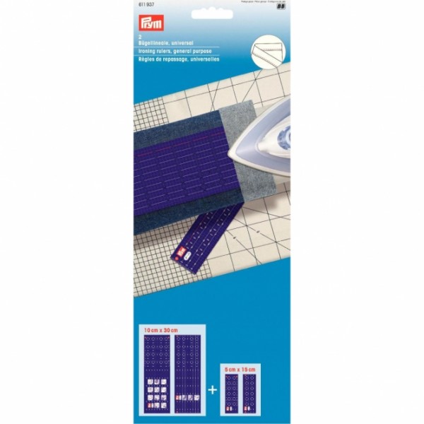 Prym Bügellineale universal (Inhalt: 2 Stück)