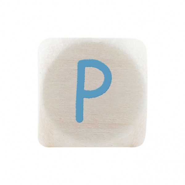 Premiumbuchstabe 10 mm babyblau P