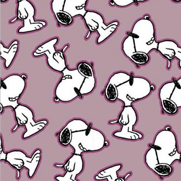 Baumwolljersey Snoopy Sunglasses flieder