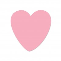 SALE Motivperle Herzchen vertikal mittelrosa SALE Motivperle Herzchen vertikal mittelrosa