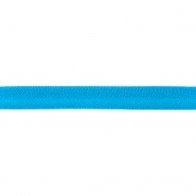 Jerseyschrägband elastisch 20 mm breit türkis