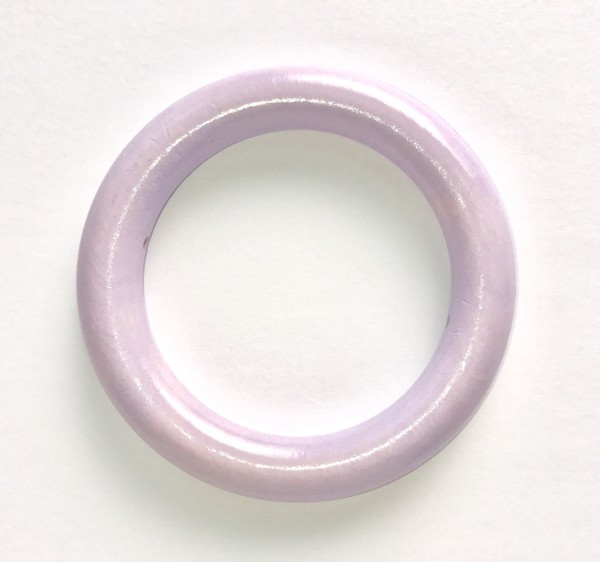 DEAL SALE Holzring 85 mm mit Bohrung flieder