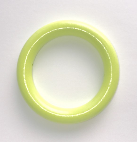 SALE Holzring 85 mm mit Bohrung lemon