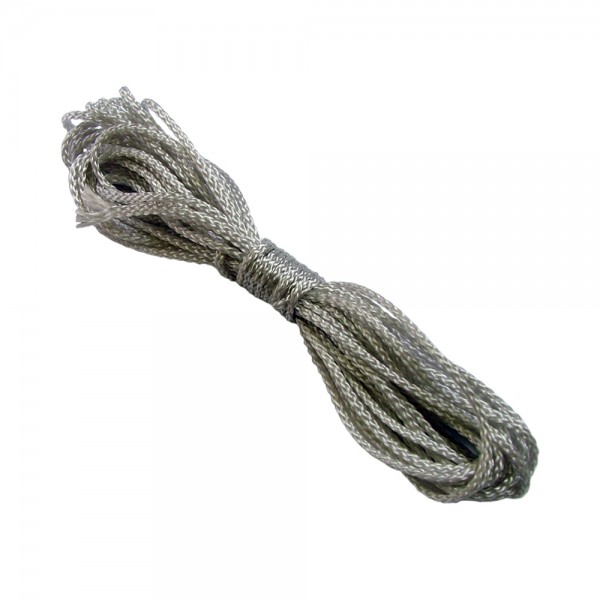 5 m PP-Schnurstück silber
