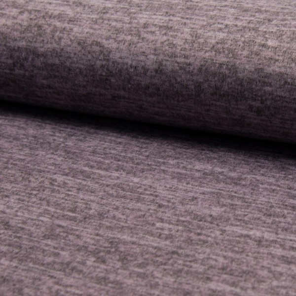 melierter Strickjersey flieder