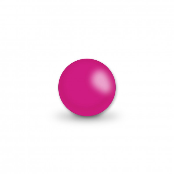 Uniperlen 10 mm magenta (ca.25 Stück)