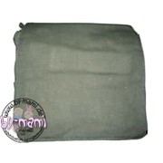 Schultertaschenrohling aus Canvas olive