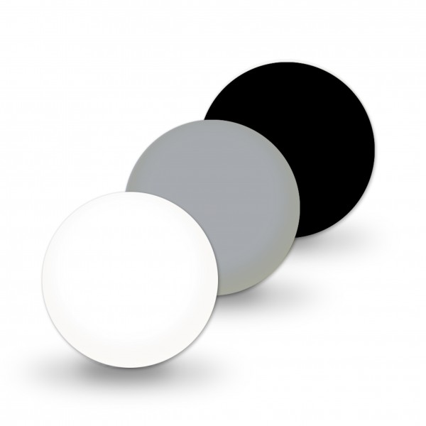 Ausverkauf Uniperlen 12 mm grau-mix