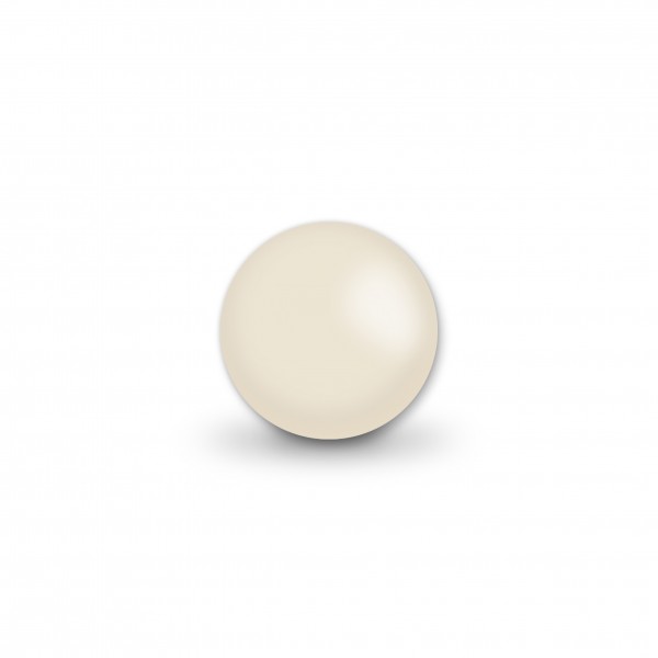 Uniperlen 10 mm hellnatur