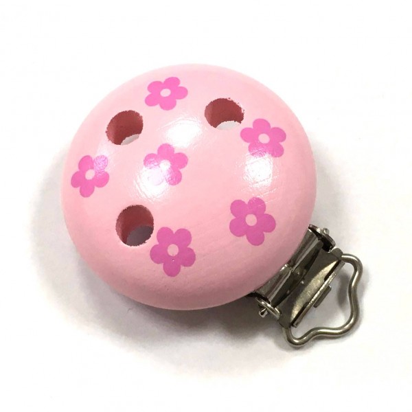 Sale Motivclip I Blümchen babyrosa/hellpink