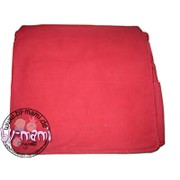 Schultertaschenrohling aus Canvas rot