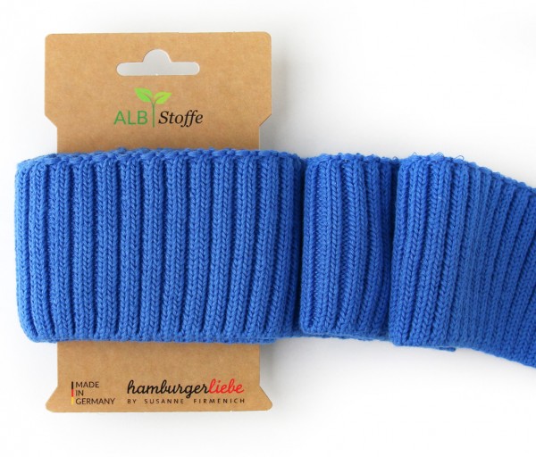 Cuff Me Cozy Grobstrick royalblau