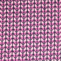 Jacquardjersey Knit Knit Ministripes rosa/pink  (GOTS) by Albstoffe und Hamburger Liebe Jacquardjersey Knit Knit Ministripes rosa/pink  (GOTS) by Albstoffe und Hamburger Liebe