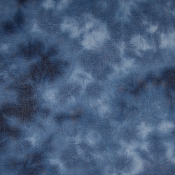 Crepe Chiffon Batik navy