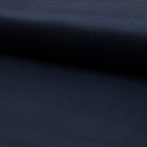 Wildlederjerseyimitat deluxe navy