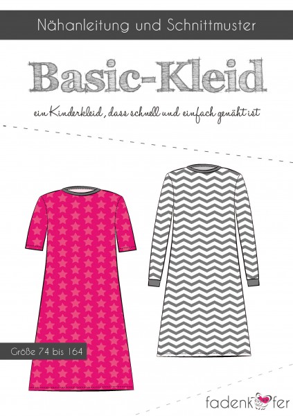 SALE PAPIERSCHNITTMUSTER BASIC-KLEID