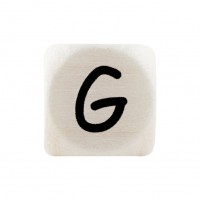 Premiumbuchstabe 10 mm schwarz G Premiumbuchstabe 10 mm schwarz G