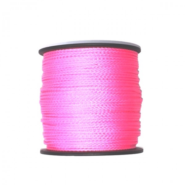 100 m Schnurrolle, 1,5 mm Durchmesser, pink
