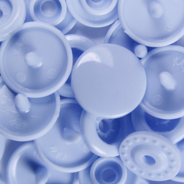 Kam Snaps, uni 50er-Set pastellblau