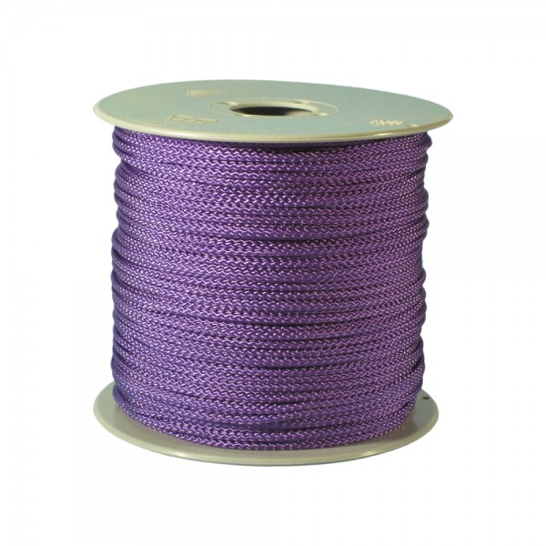 100 m Schnurrolle, 1,5 mm Durchmesser, lila