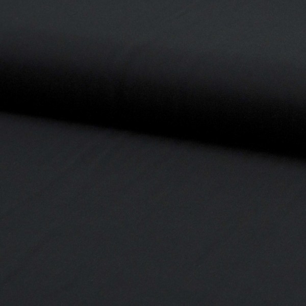 Viskose Twill schwarz
