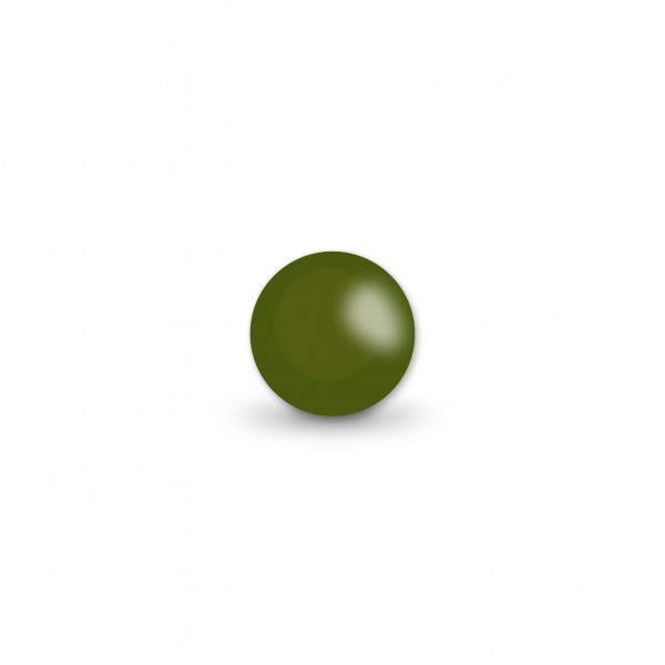 SALE Uniperlen 8 mm olive (ca. 45 Stück)