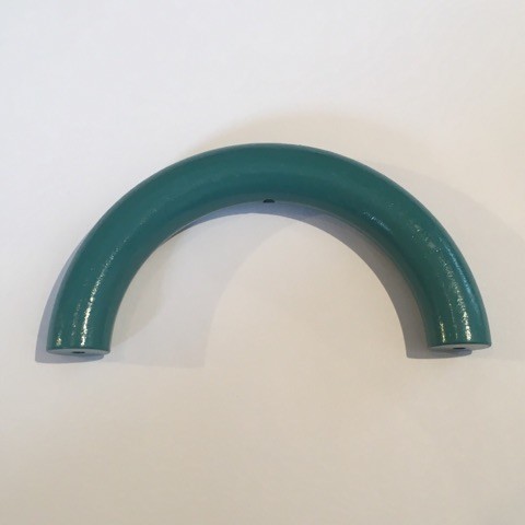 DEAL Sale Halbring 100 mm mit Bohrung dunkeltürkis