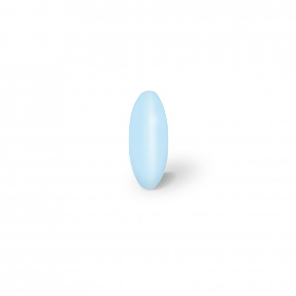 Linsenperlen babyblau