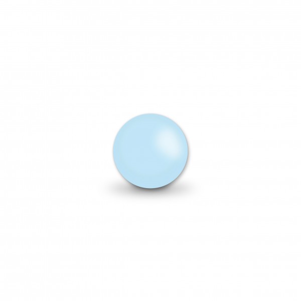 Uniperlen 8 mm babyblau