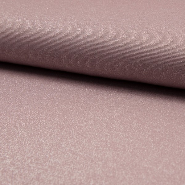 Glitzerjersey altrosa