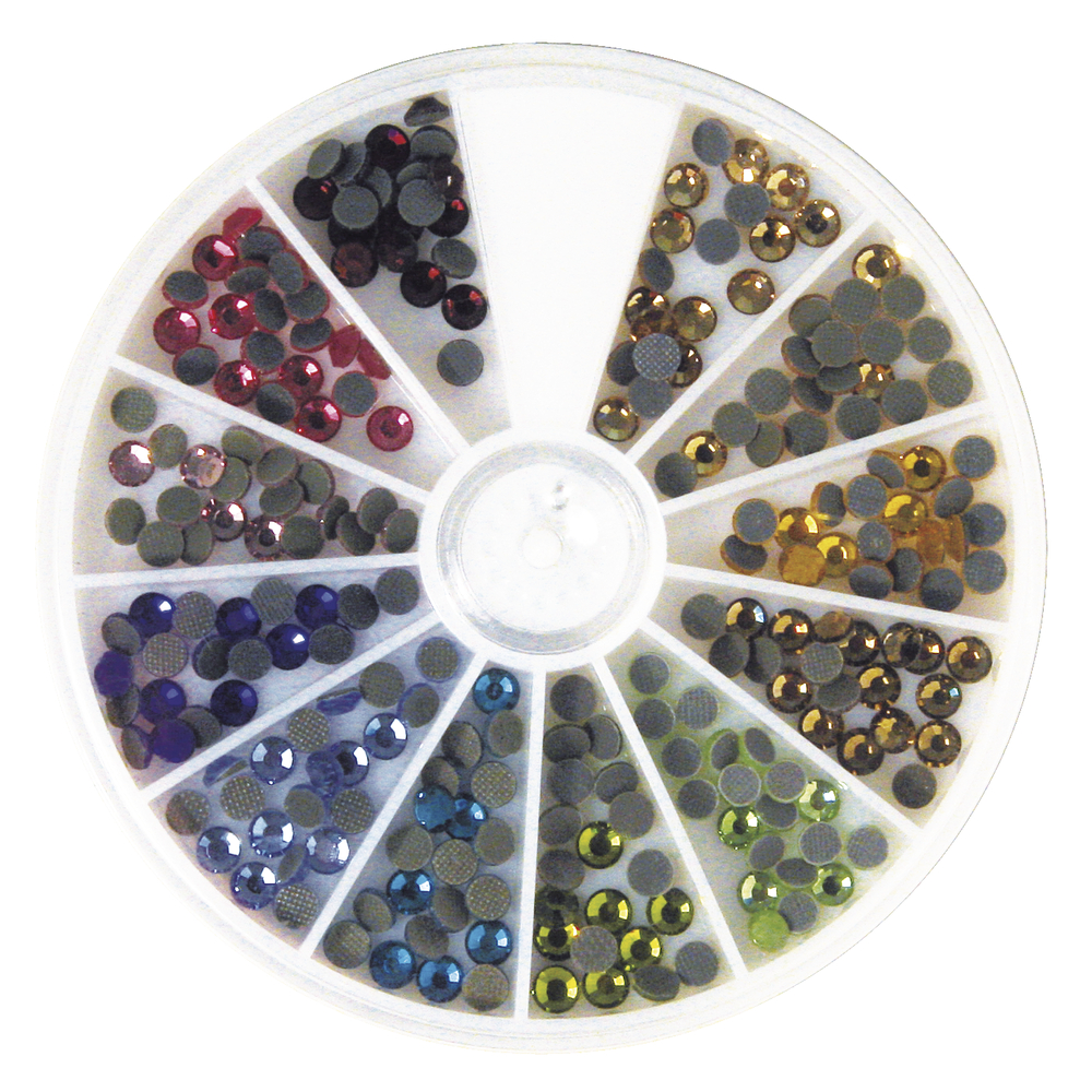 Hotfix-Strasssteine, 4mm bunt | Hotfix | Schablonen, Farben & Glitzer ...