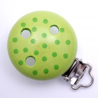 SALE Motivclip I Tupfen lemon/apfelgrün SALE Motivclip I Tupfen lemon/apfelgrün