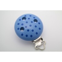 SALE Motivclip I Tupfen hellblau/mittelblau SALE Motivclip I Tupfen hellblau/mittelblau