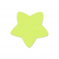 SALE Motivperle Sternchen horizontal lemon SALE Motivperle Sternchen horizontal lemon