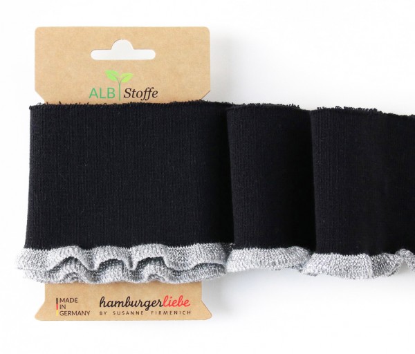 Cuff Me Glam Frill schwarz/silber