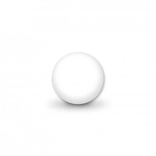 Uniperlen 10 mm weiß