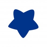 SALE Motivperle Sternchen horizontal dunkelblau SALE Motivperle Sternchen horizontal dunkelblau