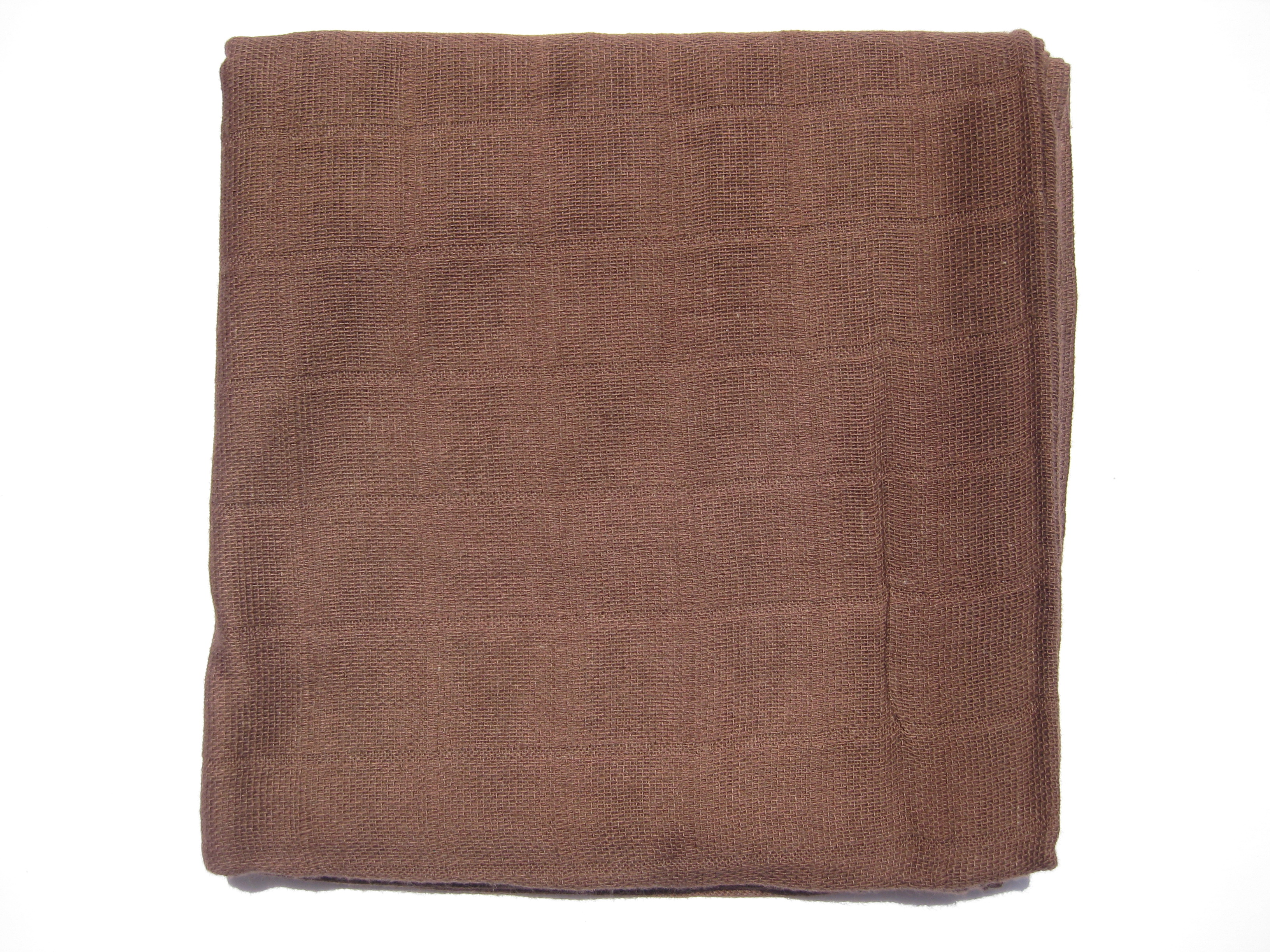 BIBS Muslin Cloth 100% GOTS Cotton - Ivory - 70x70cm - Pack Of 2 Unisex (bambini