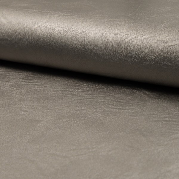 Lederjerseyimitat taupe