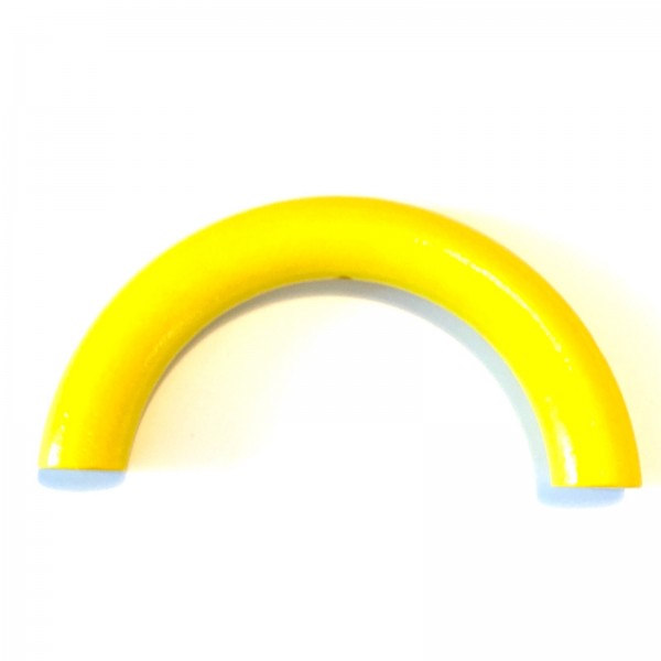 Sale Halbring 100 mm mit Bohrung gelb