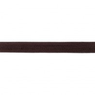 Jerseyschrägband elastisch 20 mm breit dunkelbraun