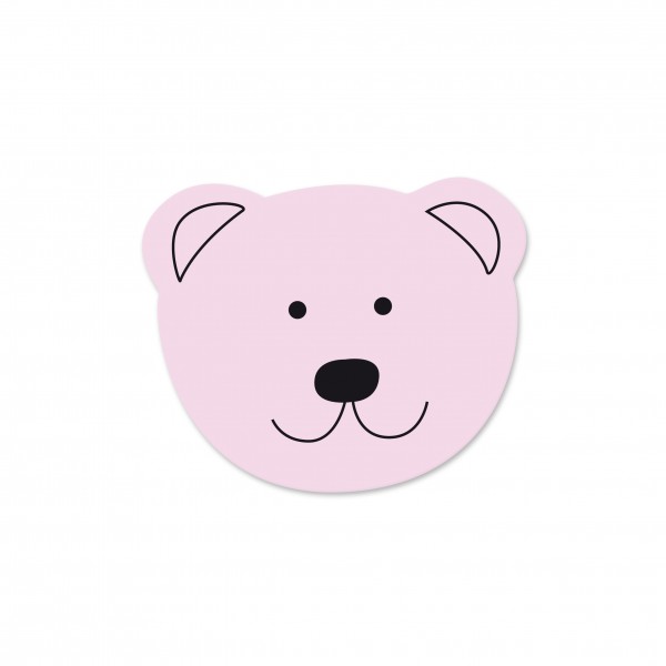 Angebot Motivperle Mini-Bär vertikal babyrosa