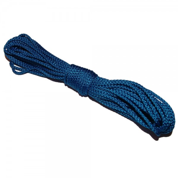 SALE 5 m PP-Schnurstück mittelblau