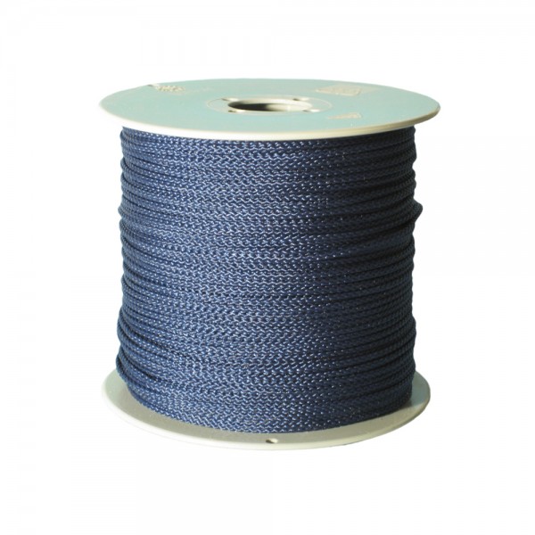 100 m Schnurrolle, 1,5 mm Durchmesser, dunkelblau