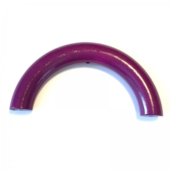 Sale Halbring 100 mm mit Bohrung violett